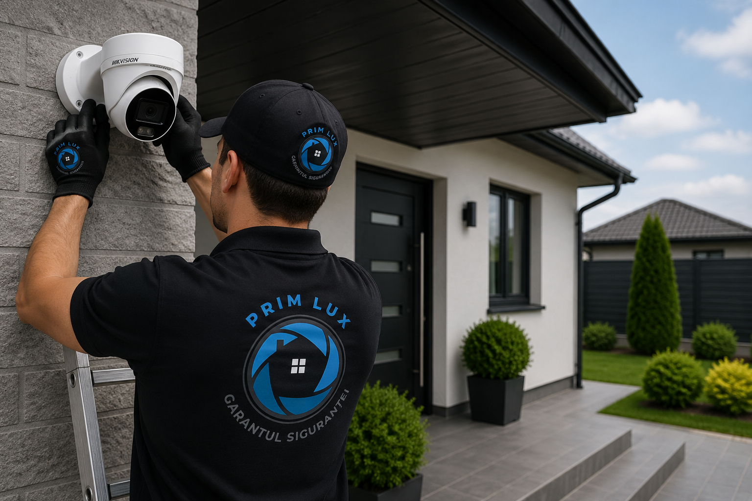 Instalare sistem CCTV pentru casă privată