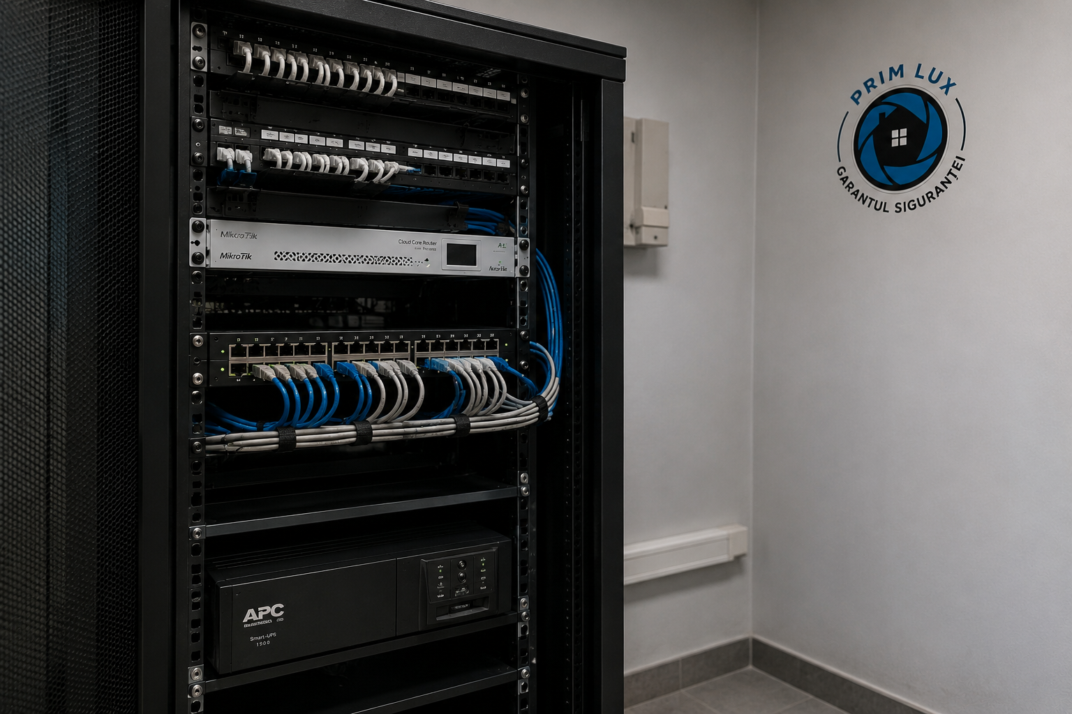 Configurare rețea MikroTik pentru companie