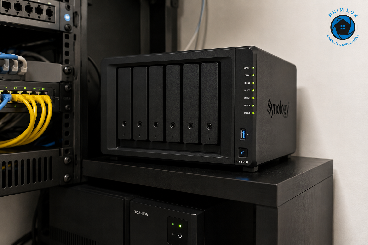 Server Synology pentru backup și fișiere