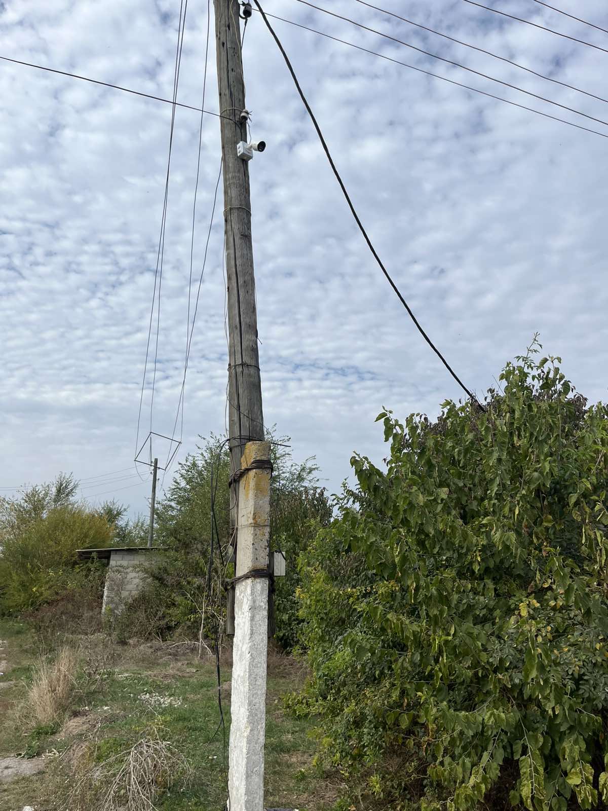 Instalare sistem de supraveghere video – Sărătenii Vechi - fotografie