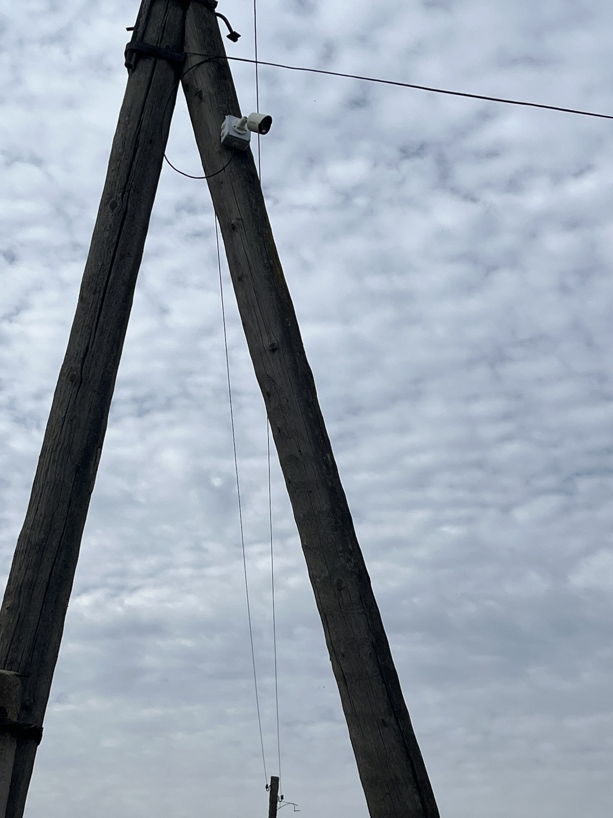 Instalare sistem de supraveghere video – Sărătenii Vechi - fotografie