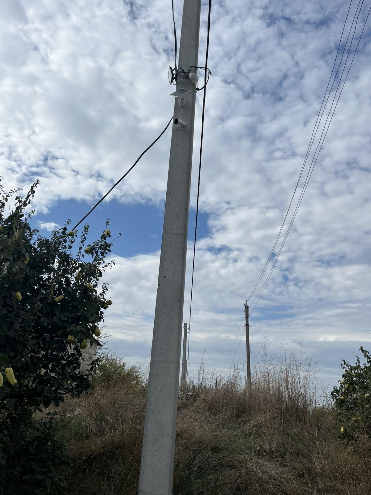 Instalare camere Wi-Fi cu alimentare solară – s. Chirca - fotografie