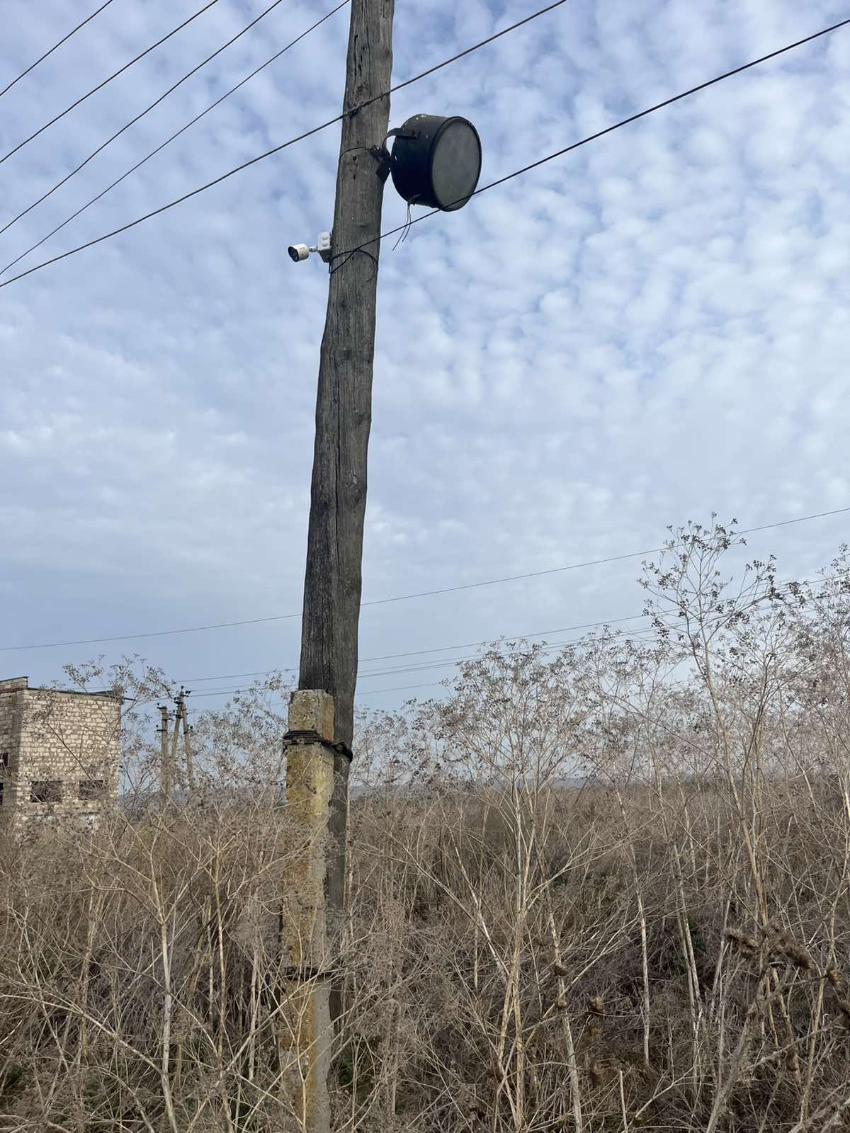 Instalare sistem de supraveghere video – Sărătenii Vechi - fotografie