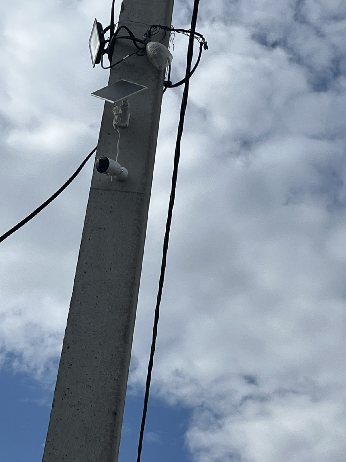 Instalare camere Wi-Fi cu alimentare solară – s. Chirca - fotografie