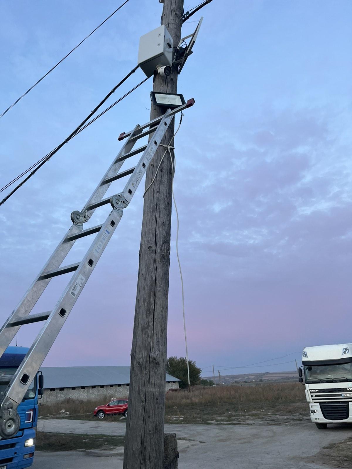 Instalare sistem de supraveghere video – Sărătenii Vechi - fotografie