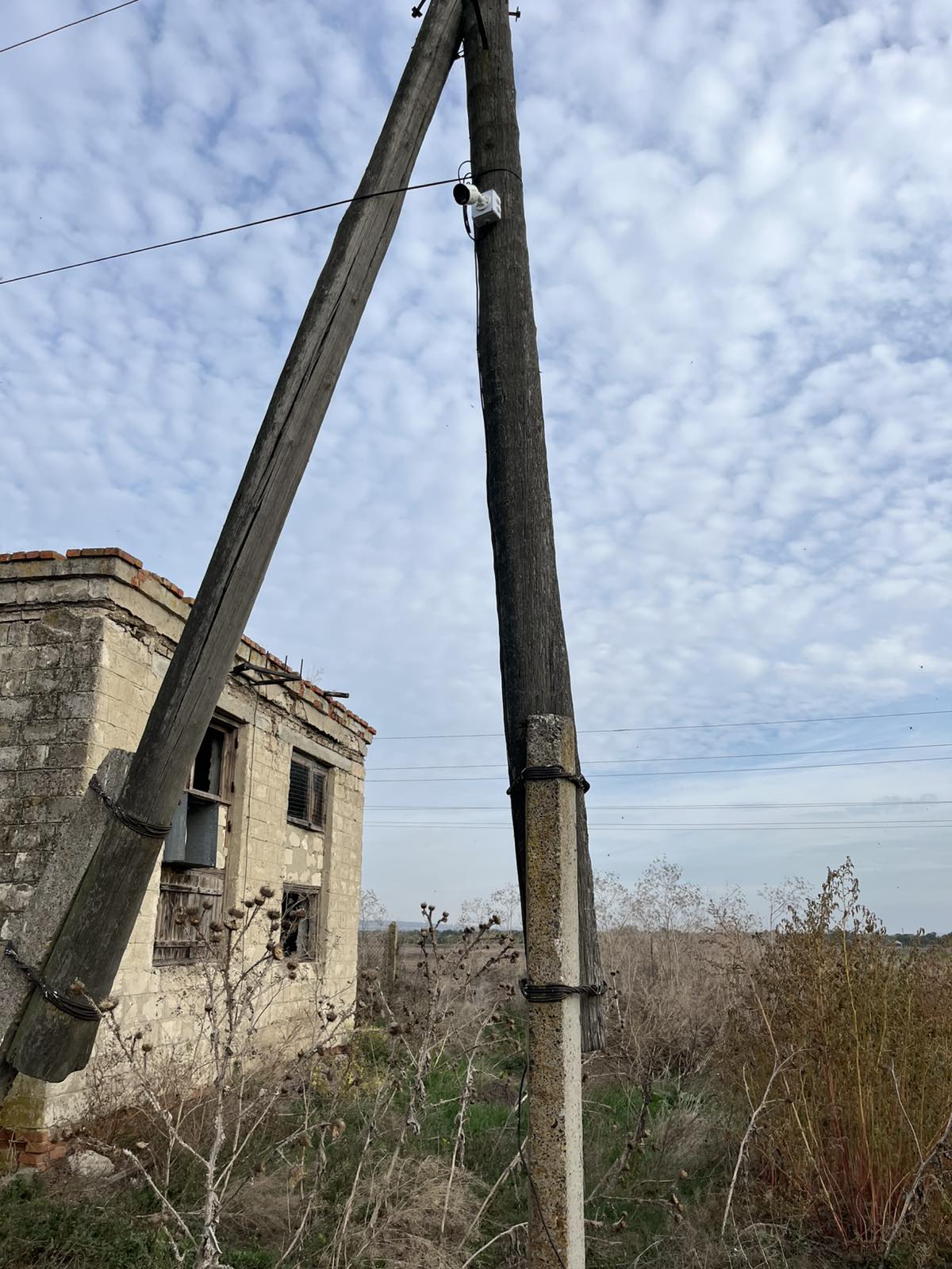 Instalare sistem de supraveghere video – Sărătenii Vechi - fotografie